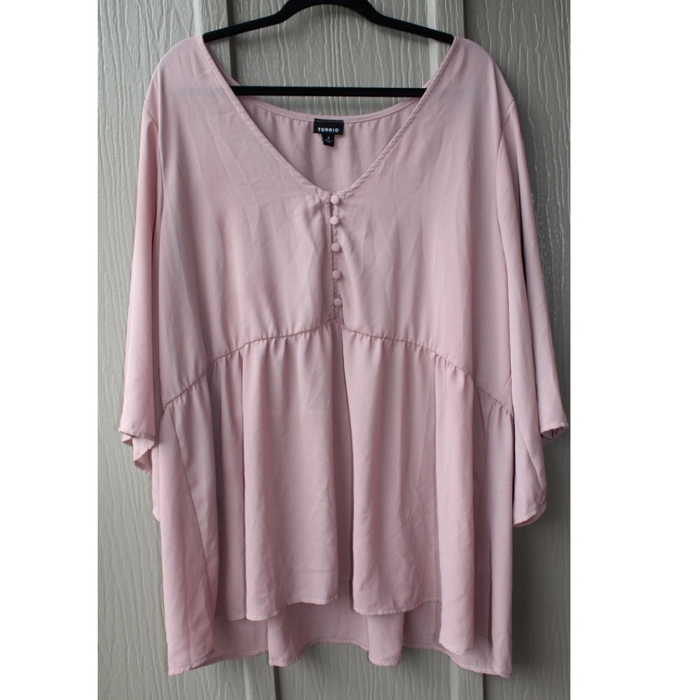 Blush blouse